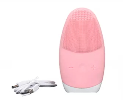 Sonic Facial Cleansing Brush with USB cable
